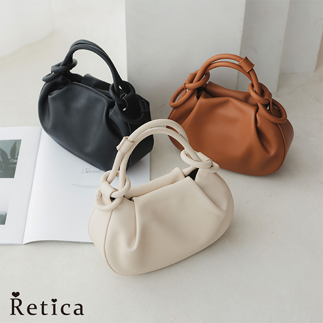 2way仕様ロープハンドルミニバッグのメイン画像