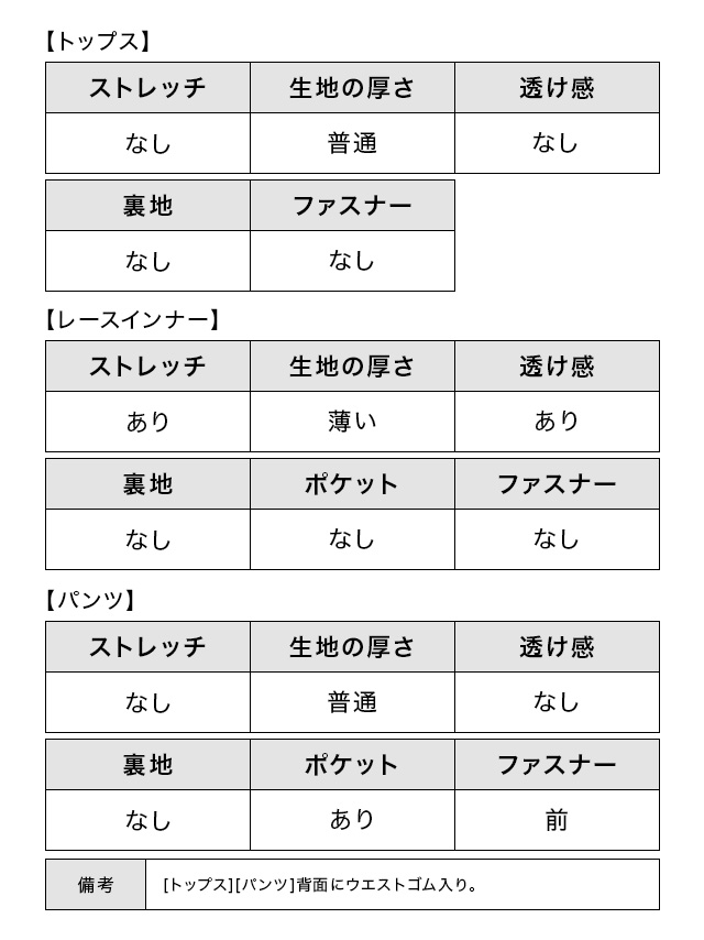長袖レースインナー付きクロスデザインペプラムセパレートパンツドレス 結婚式 二次会のサイズ表