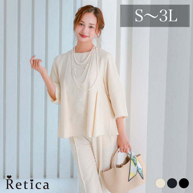 カシュクールデザインハイウエスト切り替えパーティードレスのメイン画像