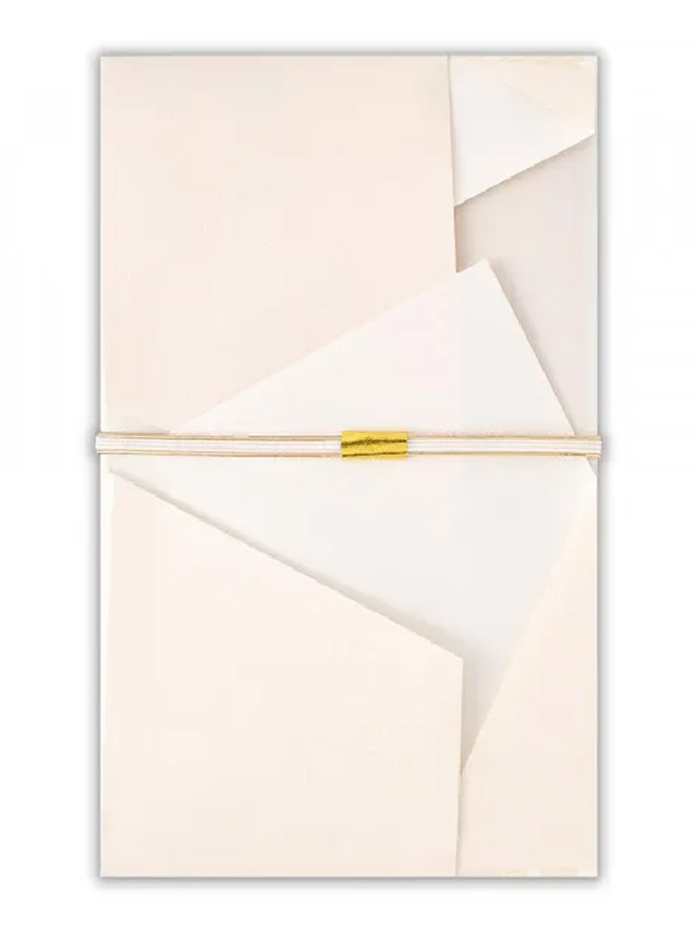 薄ピンク地エンボス加工牡丹柄ご祝儀袋のイメージ画像2