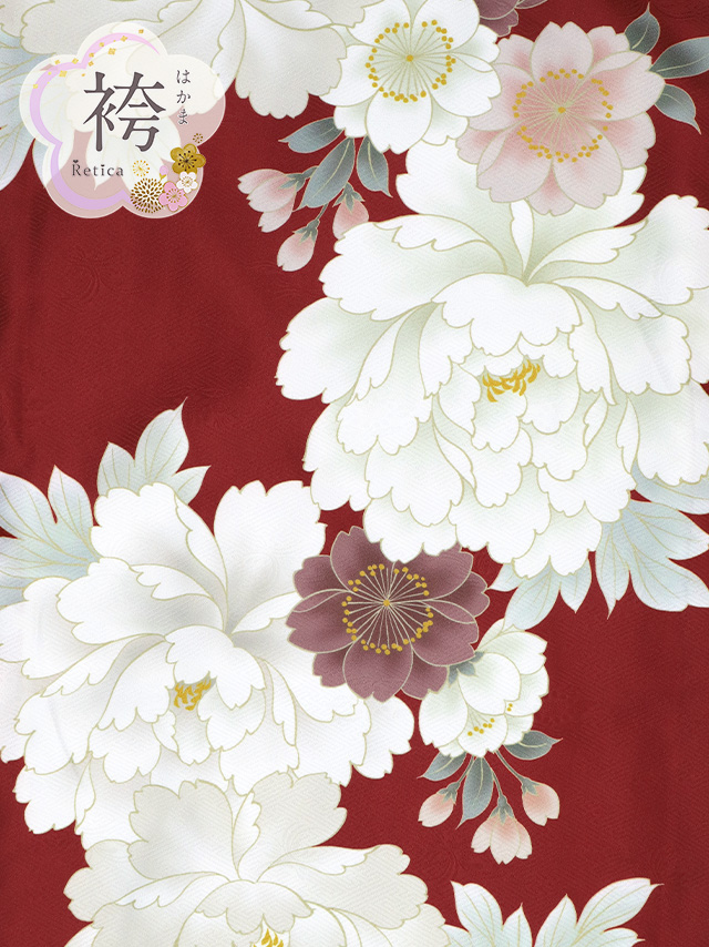 選べるニュアンスカラーはかま3点セットのりせりちゃんフロントバック画像