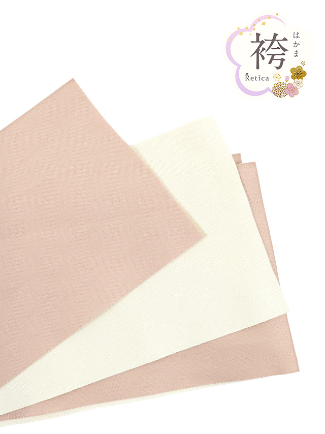 白地に花柄赤袴3点セットの商品詳細2