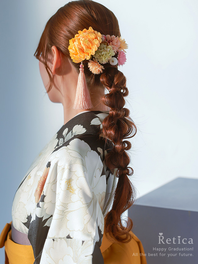 選べるニュアンスカラーはかま3点セットのイメージ画像1