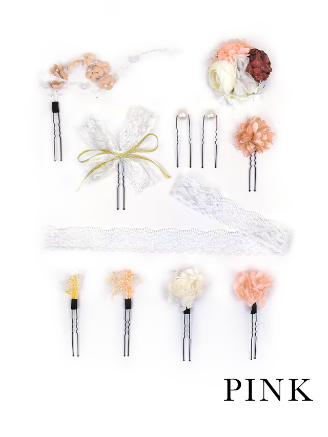 選べるニュアンスカラーはかま3点セットの聖菜ちゃんイメージ画像