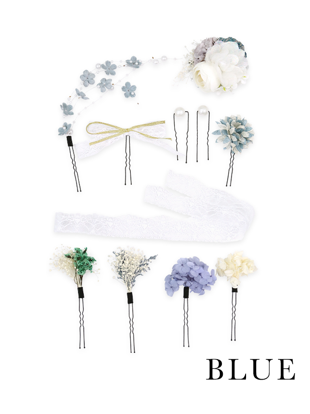 選べるニュアンスカラーはかま3点セットの聖菜ちゃんイメージ画像