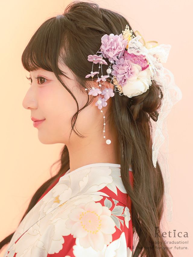 選べるニュアンスカラーはかま3点セットのイメージ画像1