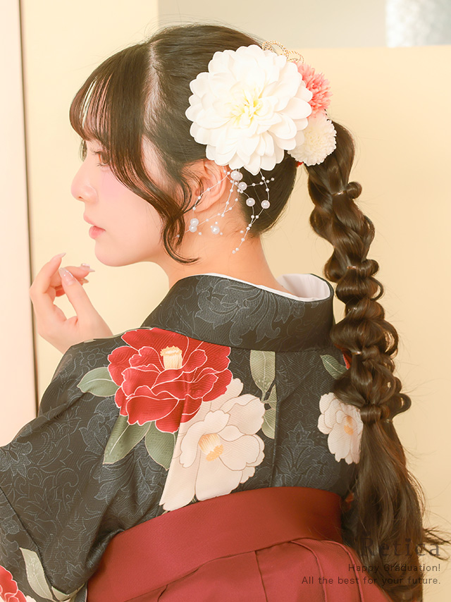 選べるニュアンスカラーはかま3点セットのイメージ画像1