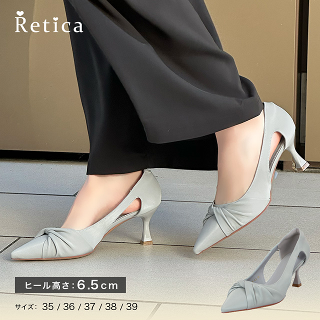 カシュクールデザインハイウエスト切り替えパーティードレスのメイン画像