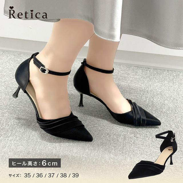 カシュクールデザインハイウエスト切り替えパーティードレスのメイン画像