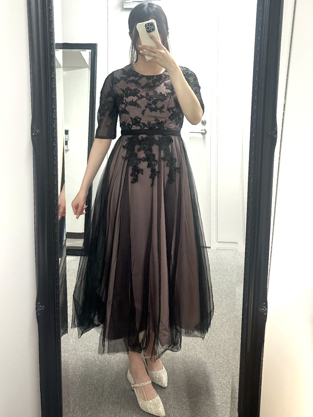 スタッフH着用のフロント画像