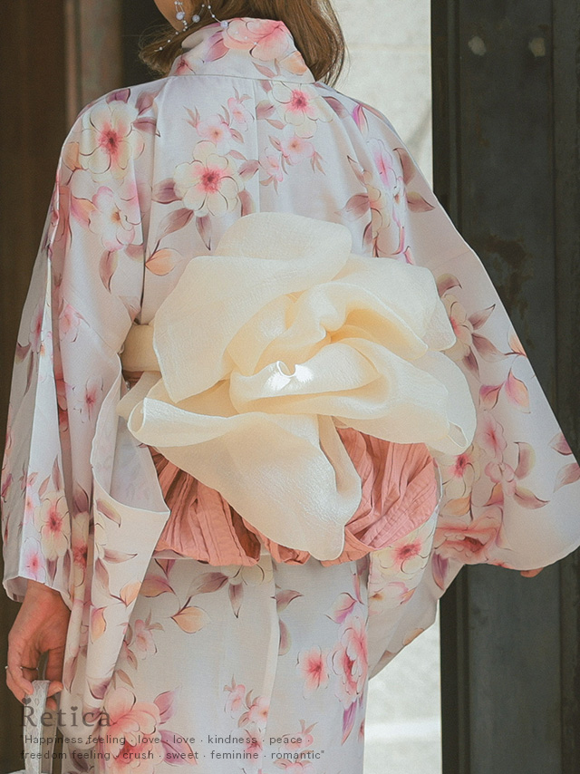 オーガンジー飾り兵児帯のイメージ画像2