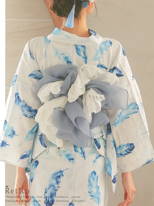 オーガンジー飾り兵児帯のイメージ画像3