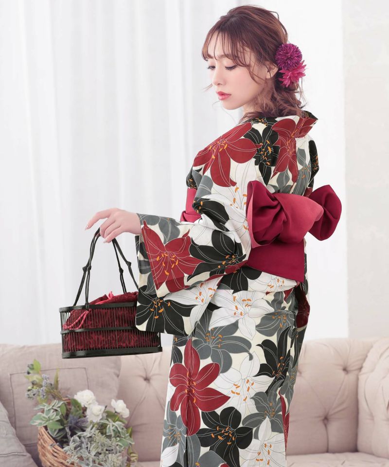 花籠レース兵児帯 - TSUBAKIAN ONLINE STORE