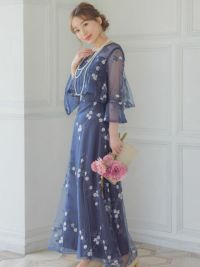 ☆TOCCA☆　ETOILEドレス 花柄刺繍 　XSサイズ