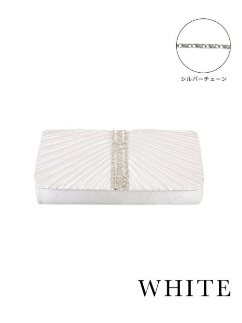 LAISSE PASSE ストーン付きプリーツバッグ　2WAY ベージュ LAISSE PASSE ストーン付きプリーツバッグ 2WAY ベージュ バッグ