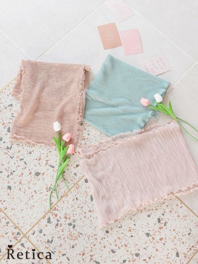 浴衣小物 飾り兵児帯 プリーツ加工シフォン単品帯 (ダスティピンク/ミント/ローズゴールド)