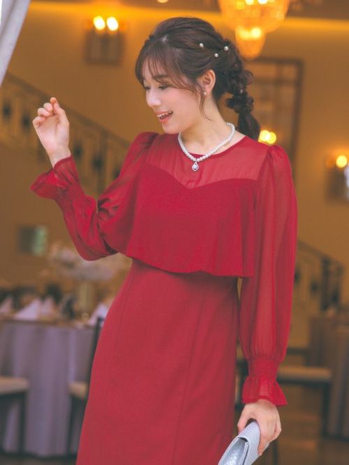 WEGETIT DRESS ガールズ US サイズ: 3L カラー: レッド｜Girls Long